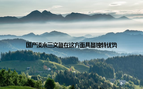 国产淡水三文鱼在这方面具备独特优势