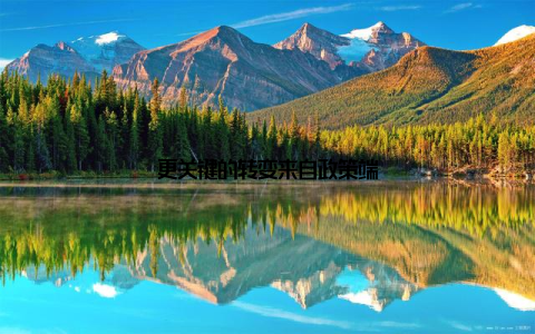 更关键的转变来自政策端